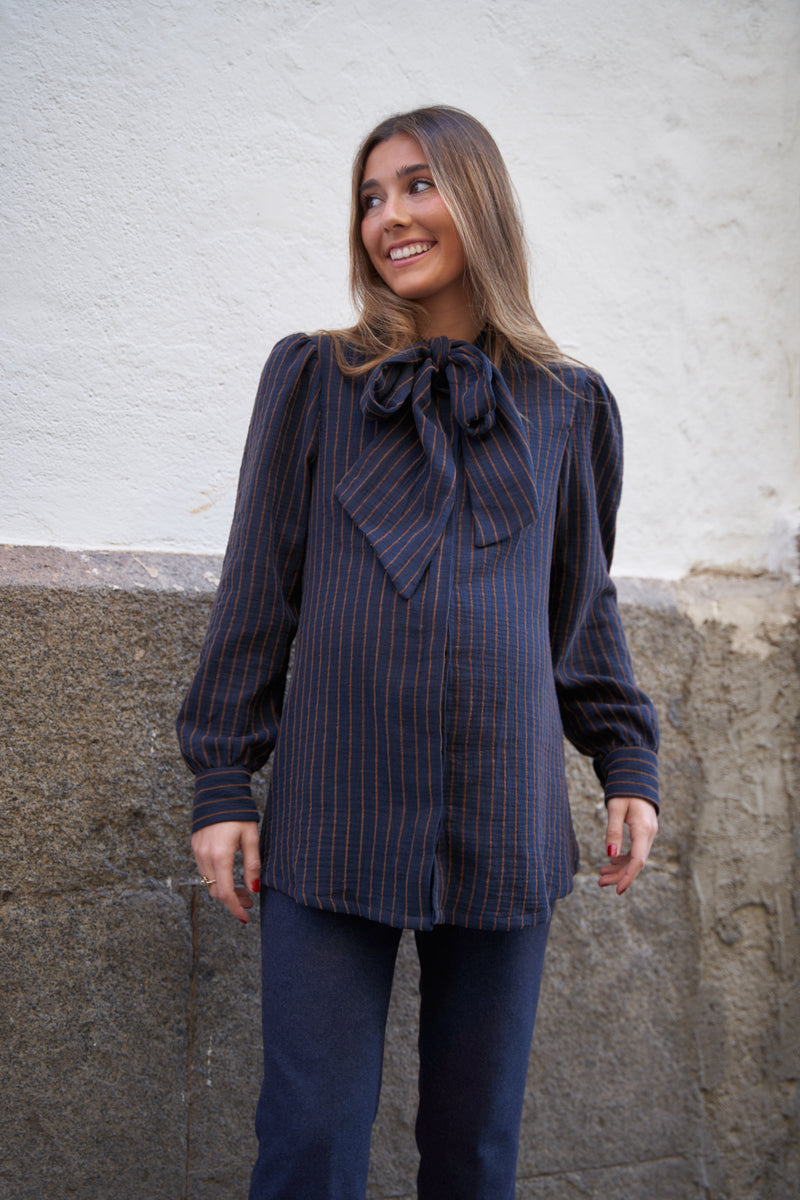 Camisa Lily Navy