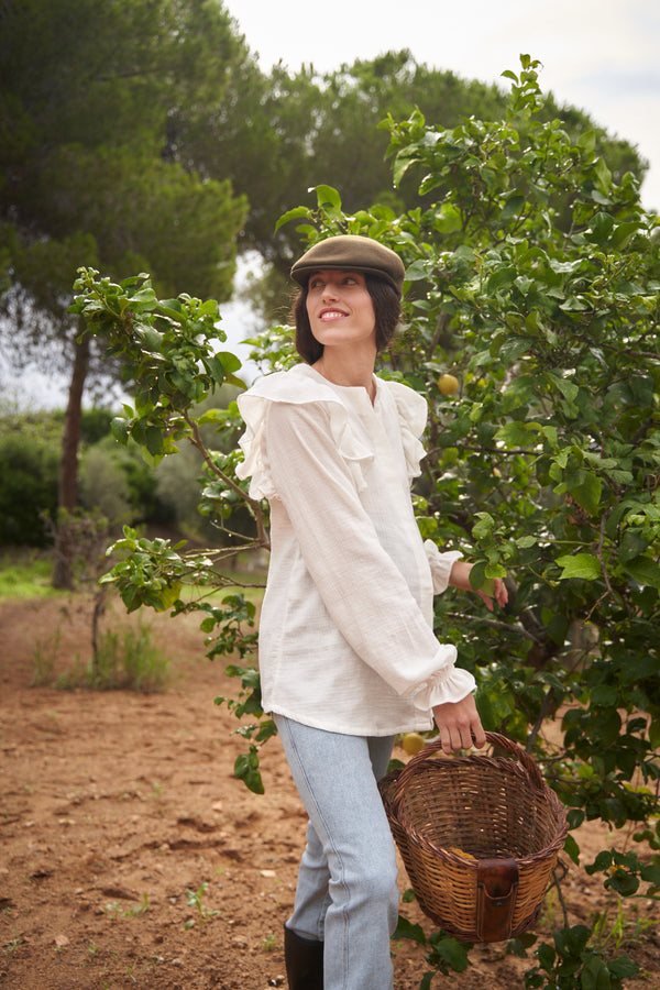 Camisa Valentina Blanca