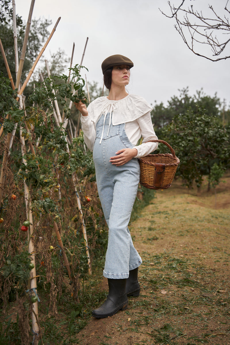 Blue Denim Overalls