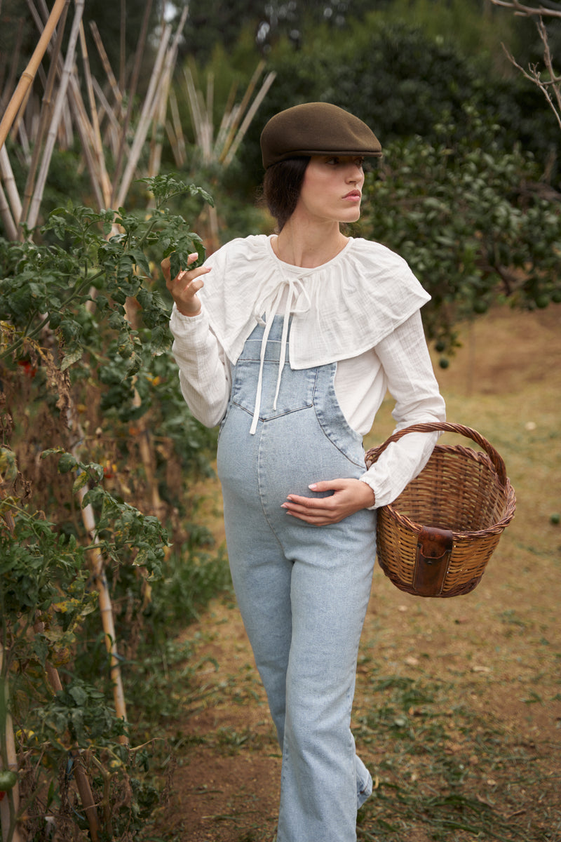 Blue Denim Overalls