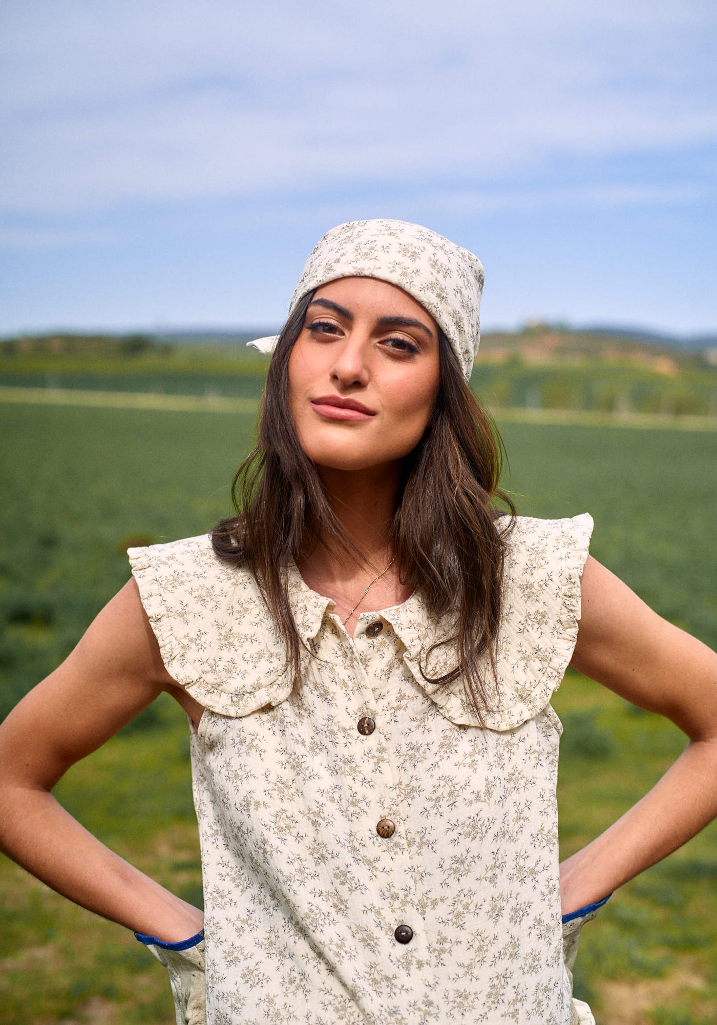 Camisa Sils Flores
