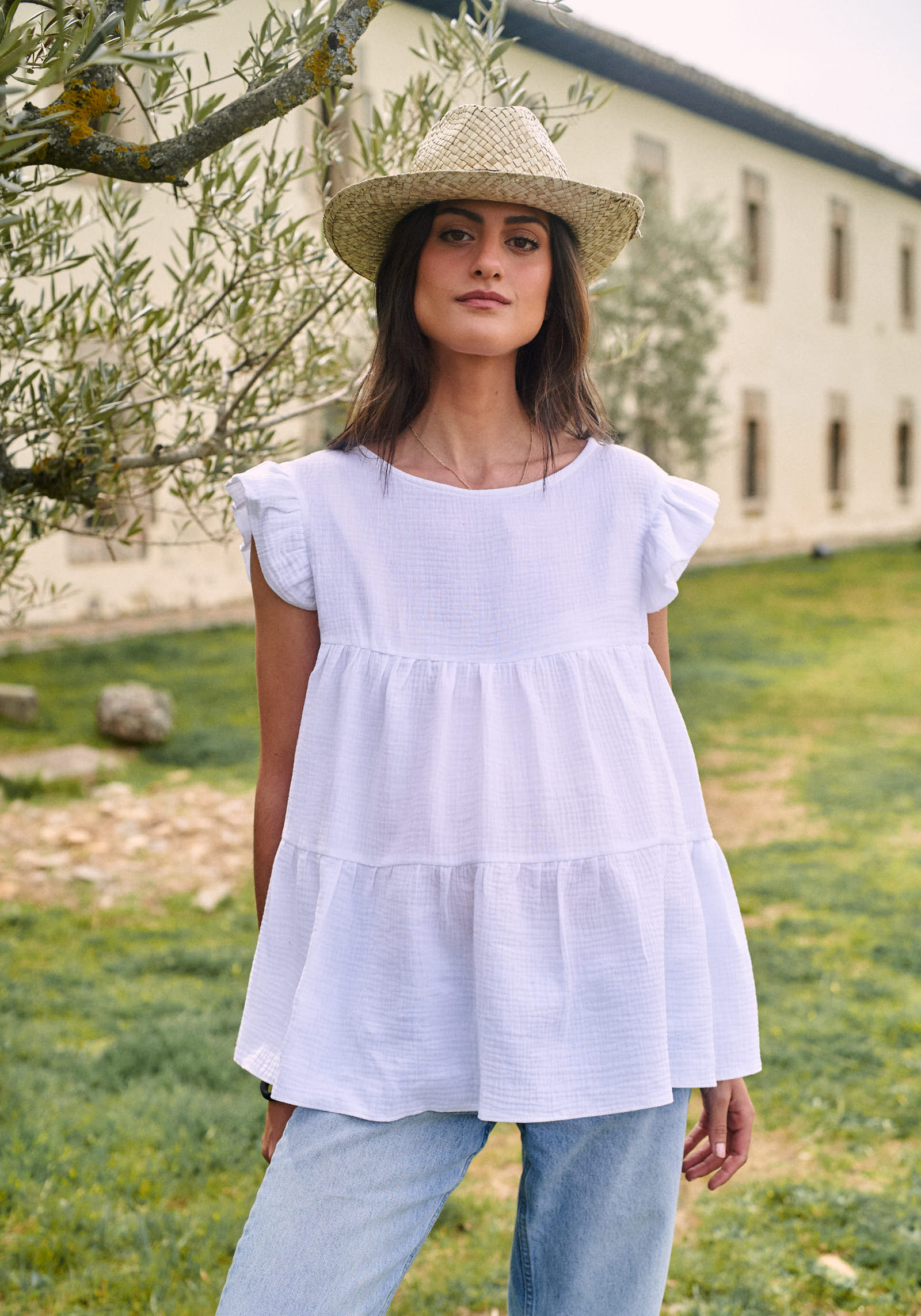Camisa Bubión Blanca