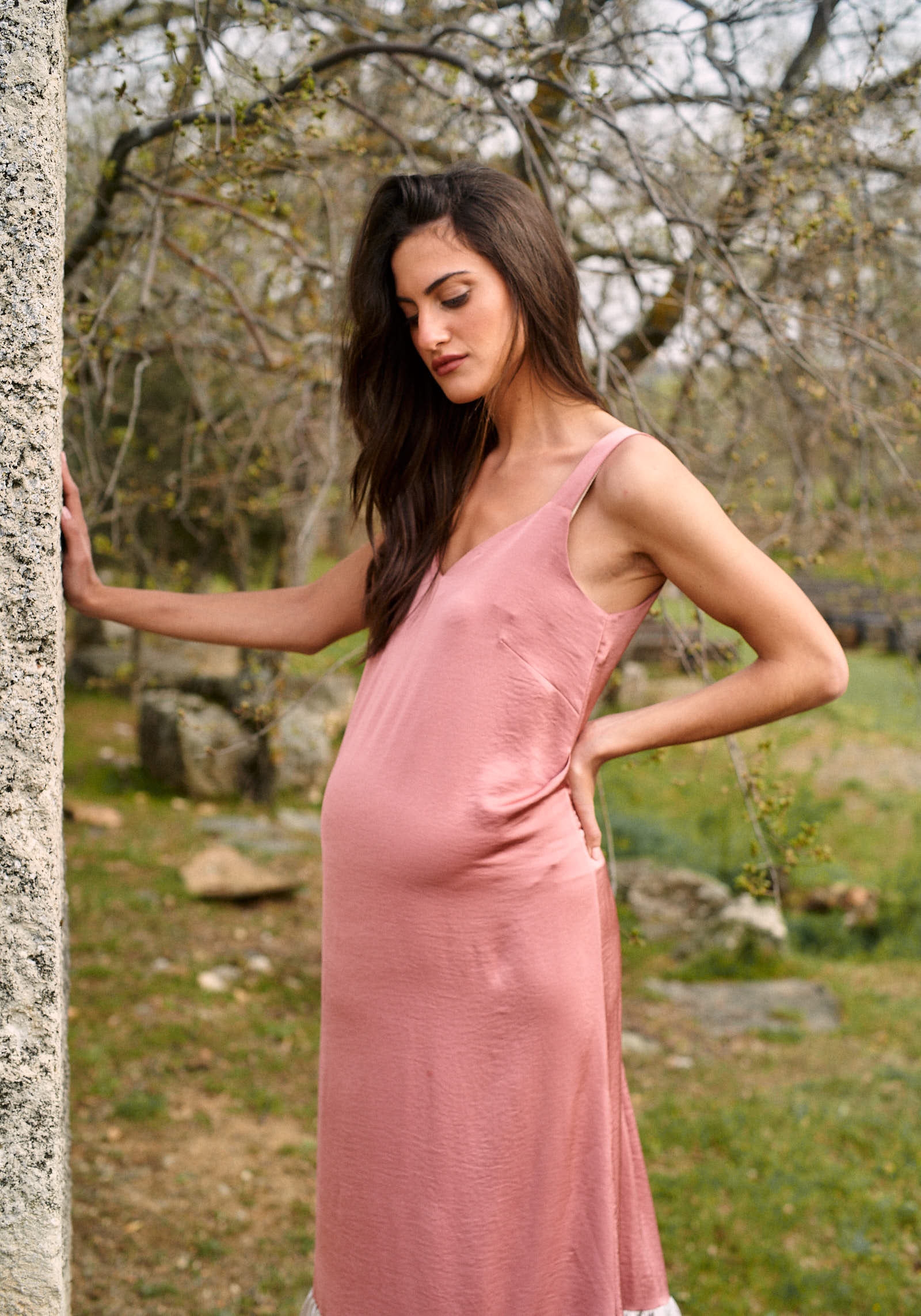 Vestido Begur Rosa & Piedra