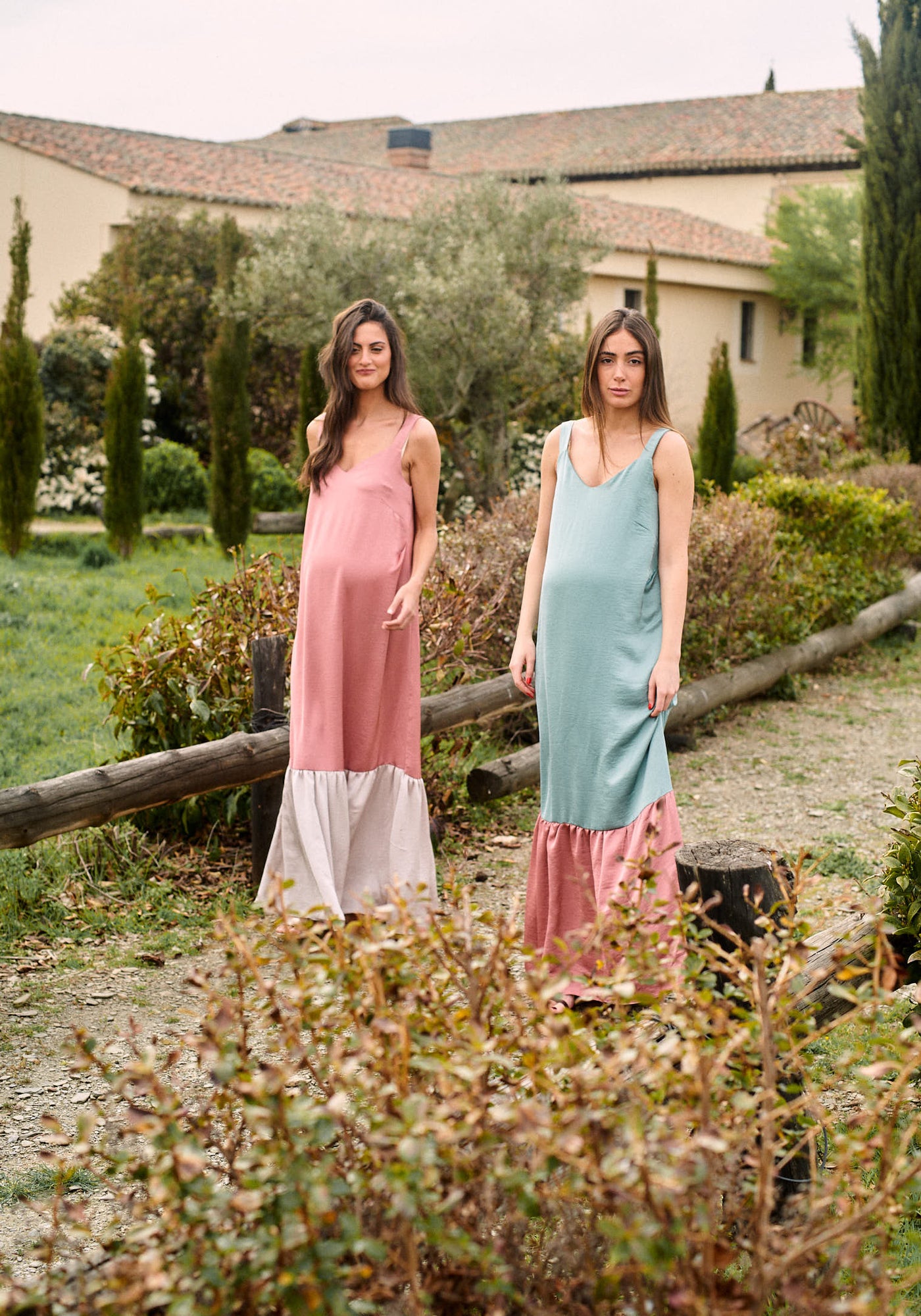 Vestido Begur Rosa & Piedra