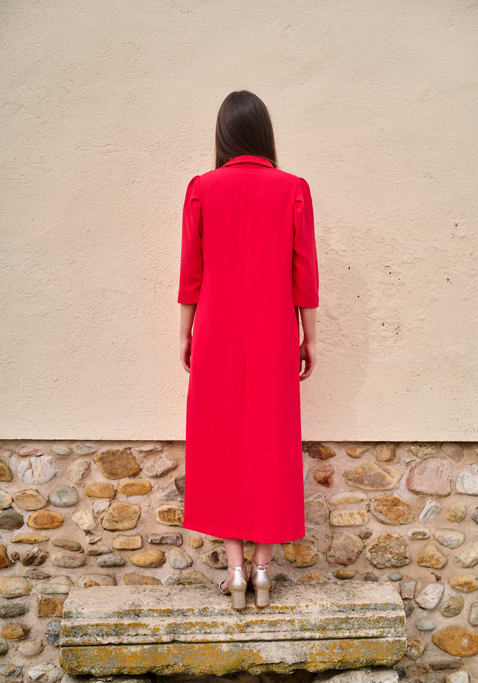 Vestido Laredo Frambuesa