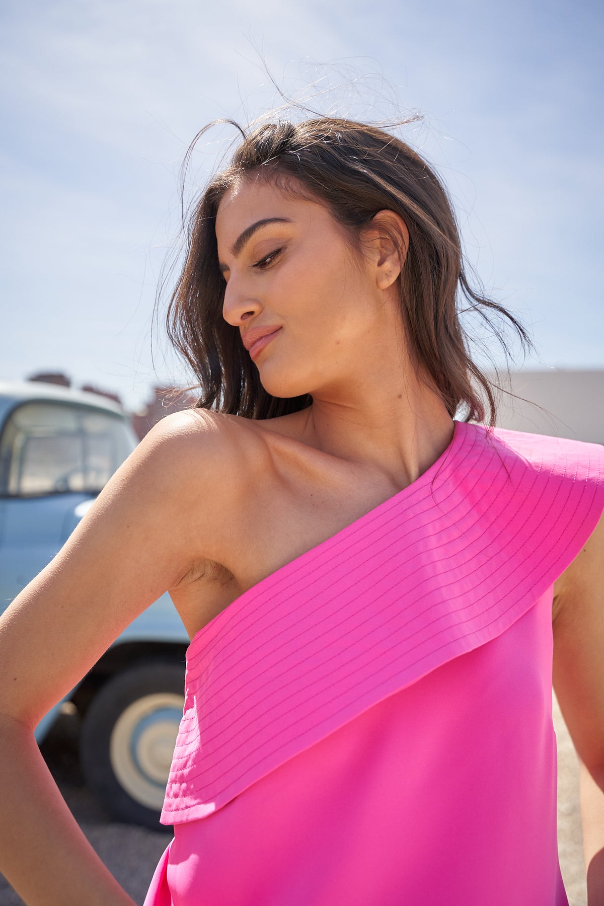 Vestido Palma Rosa